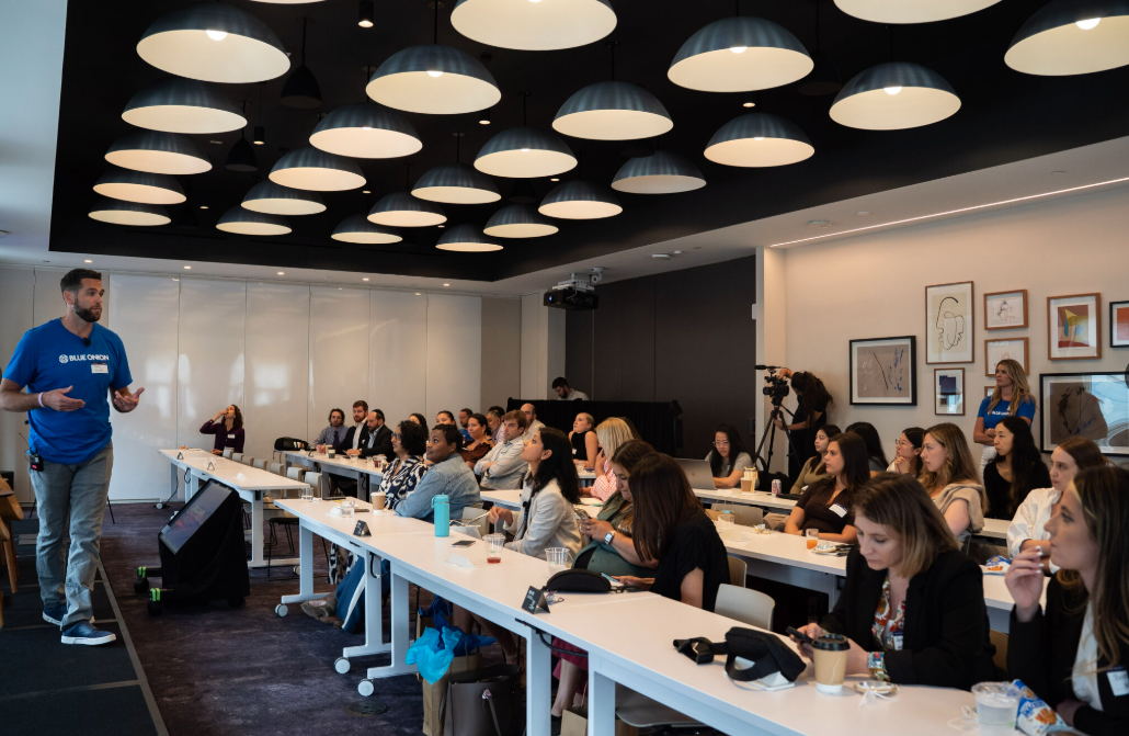 Every Day Summit — Blue Onion co-founder presenting